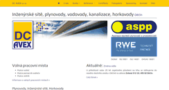 Desktop Screenshot of dc-avex.cz